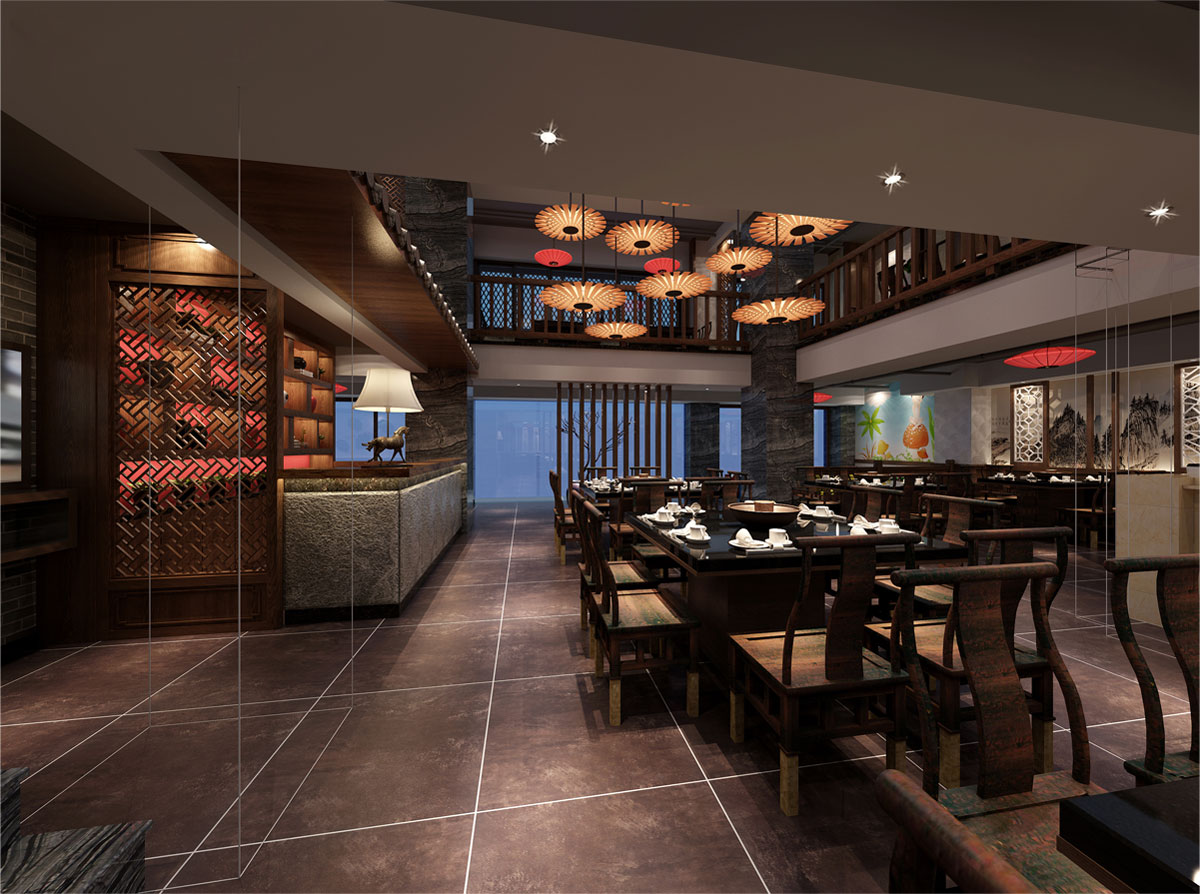 2013现代风格复式楼开放式高档餐厅吧台椅子装修效果图片 – 设计本装修效果图